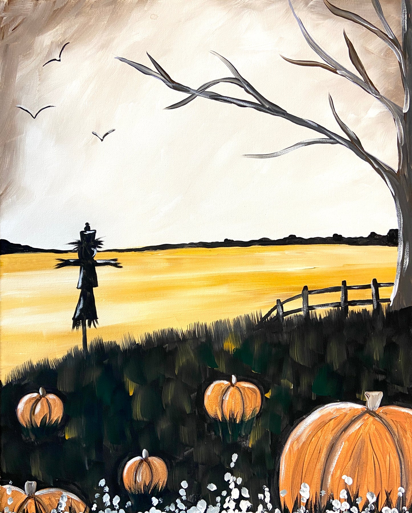 Scarecrow in Field