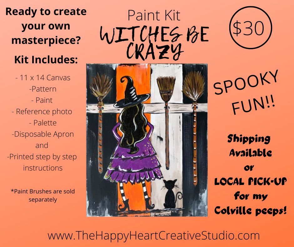 Witches be CRAZY - Paint Kit!