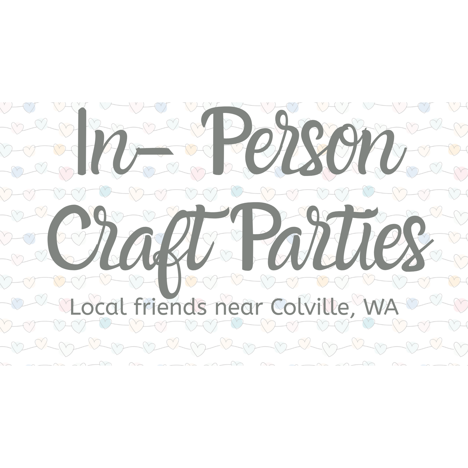In-Person Craft Parties!