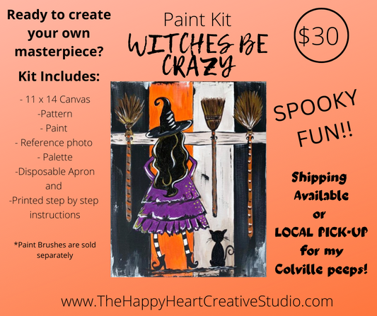 Witches be CRAZY - Paint Kit!