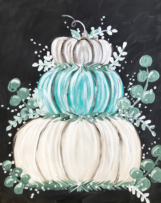 Stacked Pumpkins
